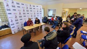 Meet the press . . .