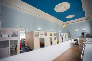 Children and families enjoyed a day of role play at the new Tiny Town centre in Newport