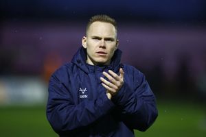 Anthony Scully was forced off after half an hour