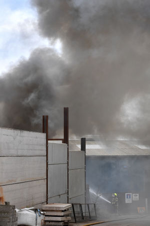 The fire was found to be among scrap onsite at MT Skips