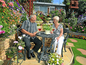 Supporting image for story: Garden is a haven for Netherton couple