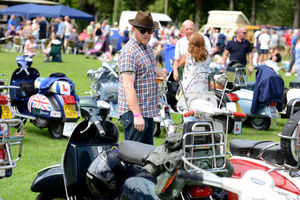 Supporting image for story: Video and pics: Hundreds of fans scoot to Bridgnorth festival