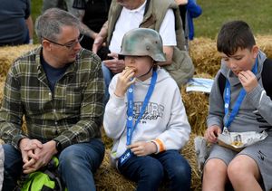 Families enjoyed displays, entertainment and a bite to eat at the event