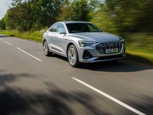 Supporting image for story: First Drive: Audi’s e-tron Sportback is a sleek new take on the electric SUV