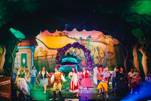 The panto is a colourful and joyful production with something for everyone