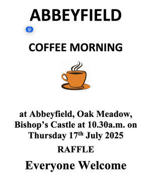 Supporting image for story: Meet old friends, make new friends - coffee morning in Bishop's Castle