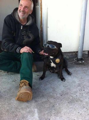 Stephen Phillips with Beauty