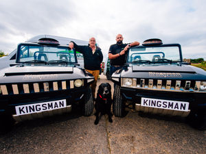 Supporting image for story: Bridgnorth buggies take centre stage at Kingsman world premiere