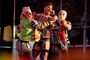 Duncan James performing at Wolverhampton Pride