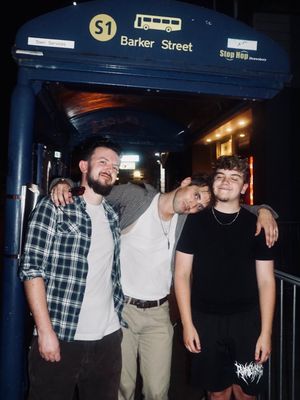 After a sweaty performance