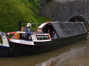 Supporting image for story: Chirk canal tunnel closed off as historic murder probe continues