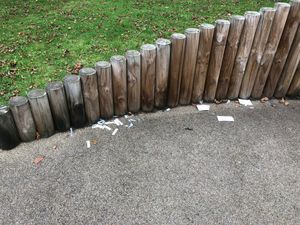 Discarded Covid tests found in Castlecroft, Wolverhampton. Photo: Ellis Turrell