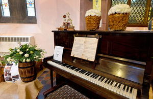 Flower festival at St Mark's Church