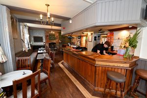 The Navigation Inn has all the comforts for walkers along the canal to enjoy a rest in