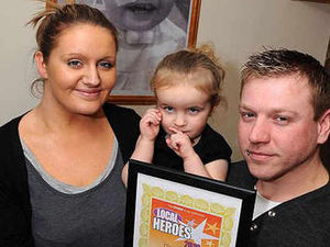 Supporting image for story: Honour for parents of Bethany