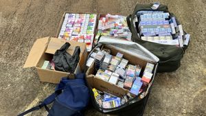 Trading Standards officers at Staffordshire County Council have launched a series of investigations following multiple seizures of illicit tobacco and illegal vapes.