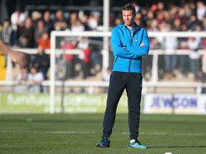 Supporting image for story: Rob Edwards angered by AFC Telford's disciplinary record