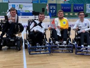 Supporting image for story: Baggies help England win European Powerchair title