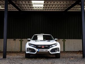 Supporting image for story: Honda reveals striking pair of Civic Type R concepts