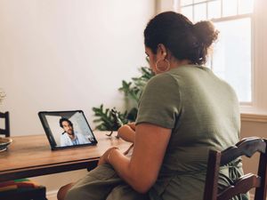 Supporting image for story: One in 20 GP appointments performed online or by video in August