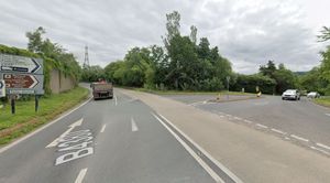A person suffered serious injuries after the crash at the junction of Buildwas Bank (pictured left) and Much Wenlock Road. Photo: Google
