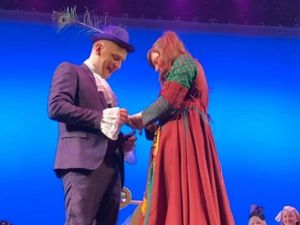 Supporting image for story: WATCH: Theatre stars get engaged on stage in front of sell-out audience