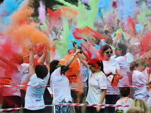 Supporting image for story: GALLERY and VIDEO: Compton Hospice hosted Compton Colour Blast 5K to raise money