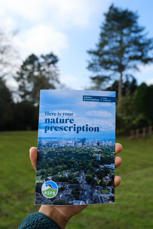 RSPB Nature Prescriptions booklet