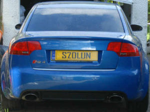 Supporting image for story: Cocky criminal with 'S20LUN' number plate is jailed
