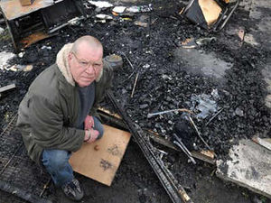 Supporting image for story: Vandals target Oldbury allotments