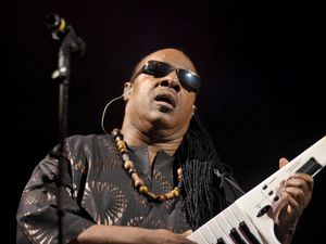 Supporting image for story: Stevie Wonder closes off Love, Light and Song tour in heatwave Hyde Park