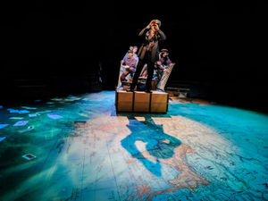 Supporting image for story: Around the World in Eighty Days, New Vic Theatre, Newcastle-Under-Lyme - review with pictures