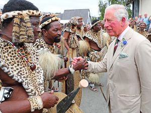 Supporting image for story: Watch: Prince Charles opens new garden at Royal Welsh Show