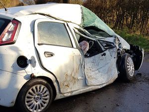 Supporting image for story: Man seriously injured in crash with tractor near Shrewsbury 