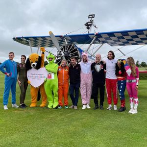 In recent years wing walkers have raised nearly £100,000 for Hope House.