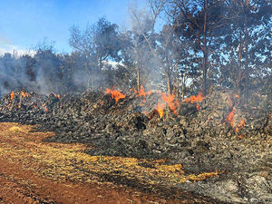 Supporting image for story: 200 tons of hay on fire in Shropshire