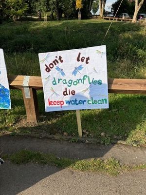 Rolleston WI's message. Photo: supplied