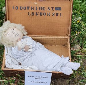 Wilfred Johnson display