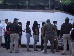 Supporting image for story: Mexico tests app allowing migrants to send alert if detention in US imminent