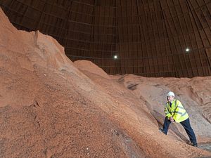 Supporting image for story: True grit: 3,000 tonnes of salt stockpiled to keep Shropshire’s roads moving this winter