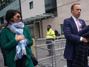 Supporting image for story: Hancock resists calls to resign over reports of affair with close aide