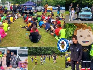 Supporting image for story: Hundreds flock to milestone Sandwell community open day featuring young footballers
