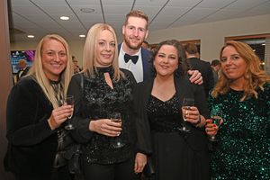 BUSINESS COPYRIGHT NATIONAL WORLD TIM STURGESS 13/11/24.  Ladder for the Black Country  Apprentice Awards 2024 .The Richardson Suite at West Bromwich Football Club. Pictured, Marstons.