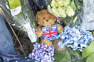 A number of personal tributes were left for the biker