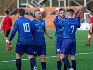 Supporting image for story: Harry Bower’s brace seals the deal for Oswestry Town