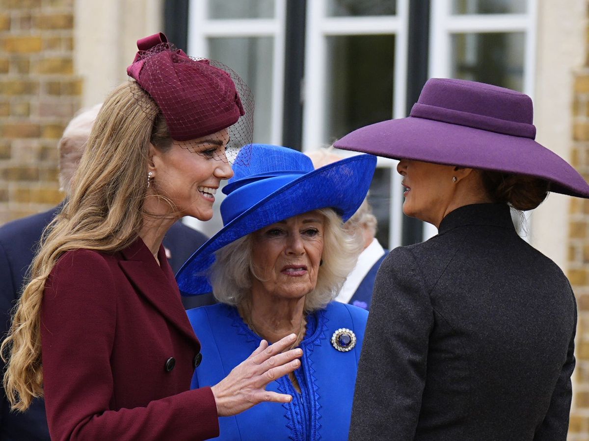 Sweet treat for Scouts meeting Kate and Melania