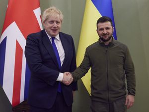 Supporting image for story: Zelensky ‘very happy’ Johnson survived confidence vote