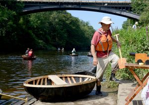The Ironbridge Coracle Regatta