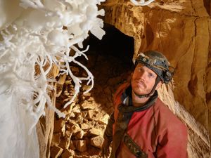 Supporting image for story: Man trapped in Welsh cave for 54 hours joins rescue team that saved him