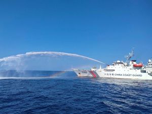 Supporting image for story: Philippine military says Chinese air force jets endangered patrol plane